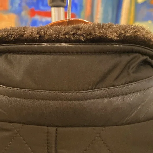 Men’s Hawke & Co Black Collection coat size large - Picture 5 of 12